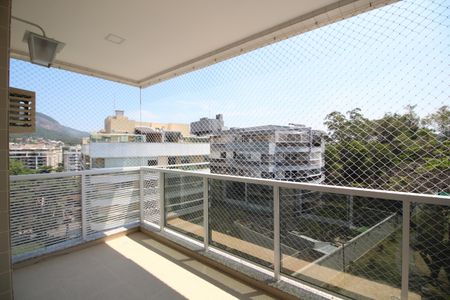 Sala - Varanda de apartamento para alugar com 3 quartos, 93m² em Freguesia (jacarepaguá), Rio de Janeiro