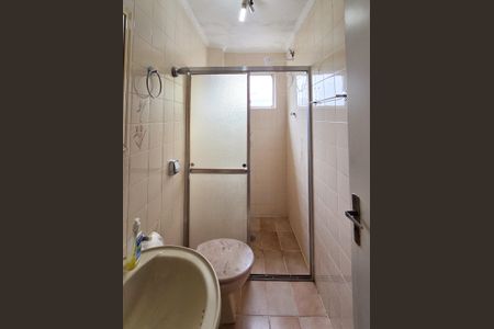 Banheiro Social de apartamento para alugar com 1 quarto, 57m² em Vila Euclides, São Bernardo do Campo