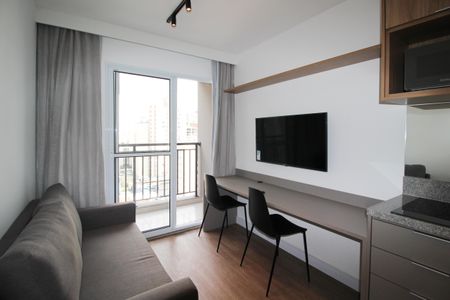 Sala de apartamento para alugar com 1 quarto, 29m² em Vila Olímpia, São Paulo