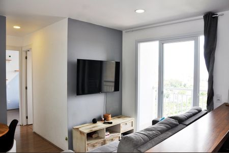 Detalhe - Sala e Sala de Jantar de apartamento à venda com 2 quartos, 43m² em Limão, São Paulo