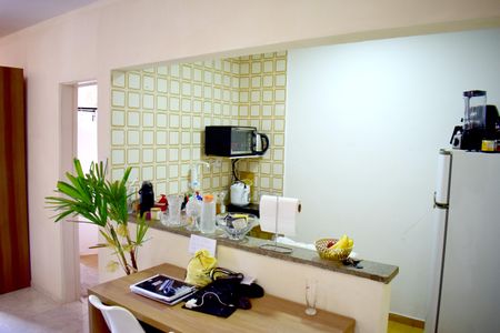 Sala/Cozinha de kitnet/studio para alugar com 1 quarto, 30m² em Jardim Paulista, Ribeirão Preto