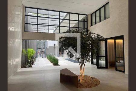 Studio para alugar com 24m², 1 quarto e sem vaga Studio para alugar com 24m², 1 quarto e sem vagaHall de entrada