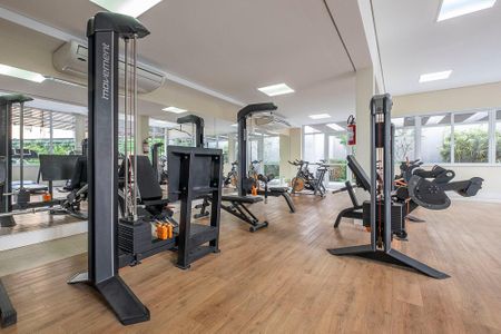 Studio para alugar com 44m², 1 quarto e 1 vagaAcademia