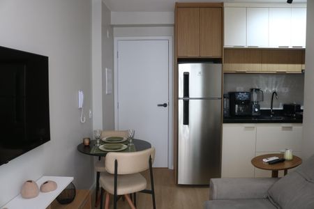 Sala de apartamento para alugar com 1 quarto, 28m² em Perdizes, São Paulo