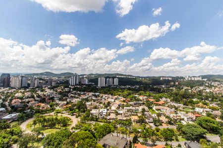 Vista da Varanda de apartamento para alugar com 3 quartos, 125m² em Alphaville Industrial, Barueri