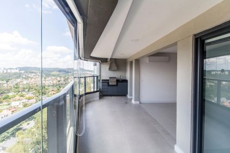 Varanda gourmet de apartamento para alugar com 3 quartos, 125m² em Alphaville Industrial, Barueri