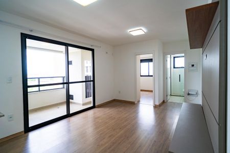 Sala de apartamento para alugar com 1 quarto, 48m² em Além Ponte, Sorocaba