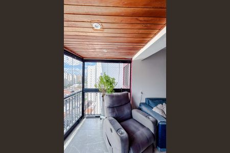 Varanda de apartamento à venda com 2 quartos, 93m² em Vila Gomes Cardim, São Paulo