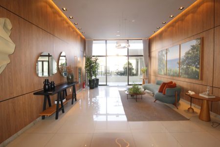 Apartamento para alugar com 61m², 2 quartos e 2 vagasHall de entrada