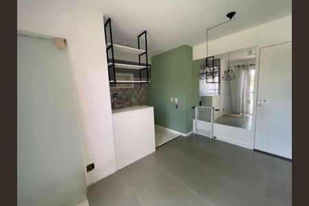 Sala de apartamento para alugar com 1 quarto, 45m² em Bairro Nakamura Park, Cotia