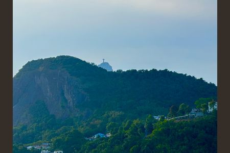 Sala - vista para o Cheiro Redentor de apartamento para alugar com 2 quartos, 92m² em Leme, Rio de Janeiro