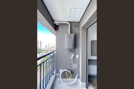 Varanda da Sala de apartamento para alugar com 1 quarto, 31m² em Quarta Parada, São Paulo