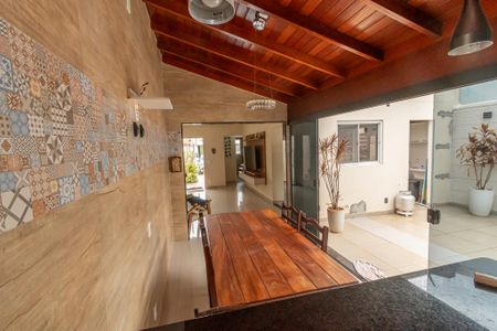Sala de Jantar  de casa de condomínio para alugar com 2 quartos, 75m² em Residencial Real Park Sumaré, Sumaré