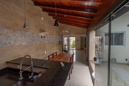 Sala de Jantar  de casa de condomínio para alugar com 2 quartos, 75m² em Residencial Real Park Sumaré, Sumaré