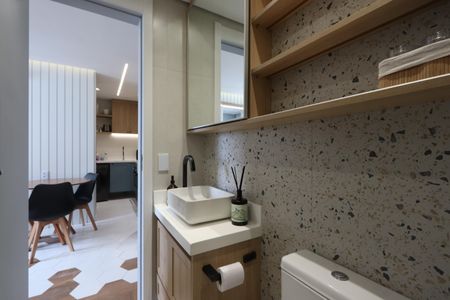 Apartamento à venda com 37m², 2 quartos e sem vagaBanheiro