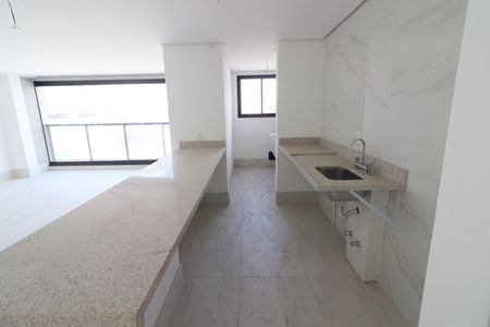 Apartamento à venda com 92m², 2 quartos e 2 vagasCozinha e Área de Serviço