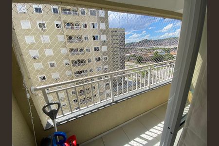 Varanda da Sala de apartamento à venda com 2 quartos, 40m² em Del Castilho, Rio de Janeiro