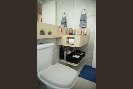 Apartamento à venda com 116m², 3 quartos e 2 vagasBanheiro da Suíte 