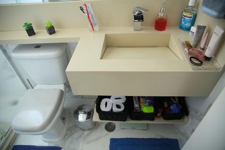 Apartamento à venda com 116m², 3 quartos e 2 vagasBanheiro da Suíte 