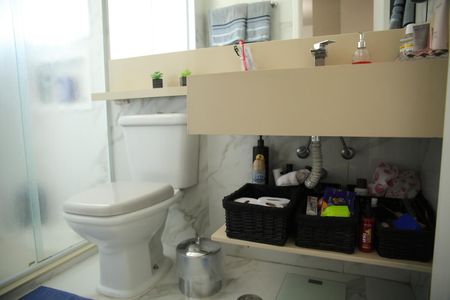 Apartamento à venda com 116m², 3 quartos e 2 vagasBanheiro da Suíte 