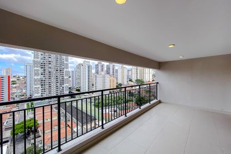 Varanda da Sala de apartamento para alugar com 3 quartos, 106m² em Sacoma, São Paulo