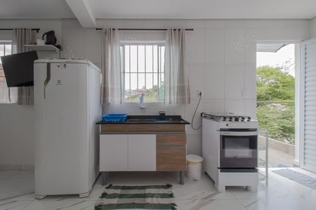 Cozinha  de casa para alugar com 1 quarto, 27m² em Vila Bocaina, Mauá