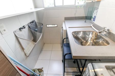 Apartamento para alugar com 43m², 2 quartos e 1 vagaDetalhe da area de serviço