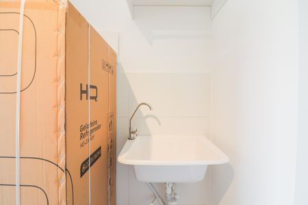 Apartamento para alugar com 27m², 1 quarto e sem vaga Apartamento para alugar com 27m², 1 quarto e sem vagaSala / Cozinha / Lavanderia