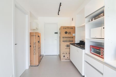 Apartamento para alugar com 27m², 1 quarto e sem vaga Apartamento para alugar com 27m², 1 quarto e sem vagaSala / Cozinha / Lavanderia