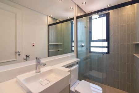 Apartamento à venda com 88m², 3 quartos e 2 vagasBanheiro da Suíte