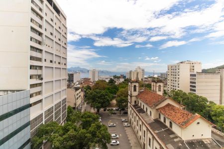 Vista da Sala de apartamento à venda com 3 quartos, 90m² em Centro, Niterói