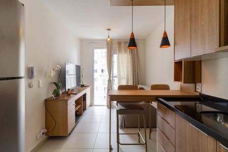 Sala de apartamento para alugar com 1 quarto, 29m² em Parque Industrial Tomas Edson, São Paulo