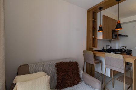 Sala de apartamento para alugar com 1 quarto, 29m² em Parque Industrial Tomas Edson, São Paulo