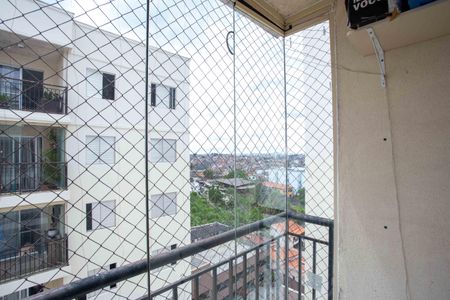 Varanda da Sala de apartamento à venda com 3 quartos, 63m² em Centro, Diadema