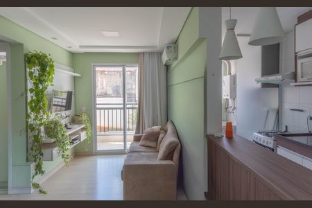 Sala de apartamento para alugar com 2 quartos, 57m² em São Bernardo, Campinas