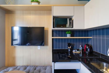 Studio à venda com 18m², 1 quarto e 1 vagaCozinha