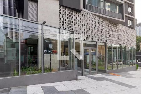 Studio à venda com 18m², 1 quarto e 1 vagaFachada e portaria