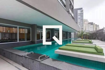 Studio à venda com 18m², 1 quarto e 1 vagaPiscina