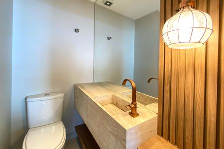 Apartamento à venda com 87m², 2 quartos e 2 vagasLavabo da Sala