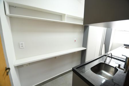 Cozinha de kitnet/studio à venda com 1 quarto, 37m² em Botafogo, Campinas