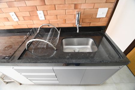 Cozinha de kitnet/studio à venda com 1 quarto, 37m² em Botafogo, Campinas