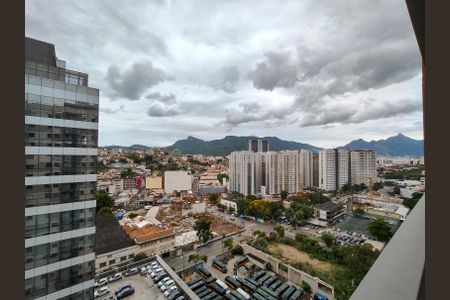 Vista da Sala de apartamento à venda com 2 quartos, 42m² em Santo Cristo, Rio de Janeiro
