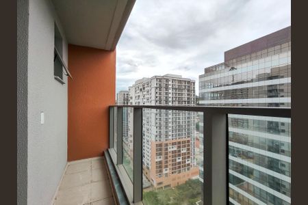 Varanda da Sala de apartamento à venda com 2 quartos, 42m² em Santo Cristo, Rio de Janeiro