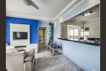 Sala de apartamento para alugar com 2 quartos, 98m² em Ponta da Praia, Santos