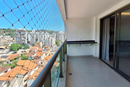 Varanda da Sala de apartamento para alugar com 2 quartos, 65m² em Santa Rosa, Niterói