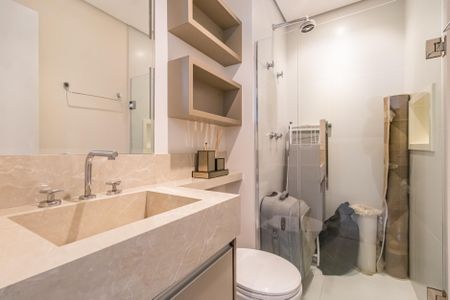 Apartamento à venda com 70m², 1 quarto e 2 vagas Apartamento à venda com 70m², 1 quarto e 2 vagasBanheiro Social