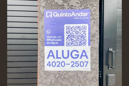 Studio para alugar com 25m², 1 quarto e sem vaga Studio para alugar com 25m², 1 quarto e sem vagaPlaca