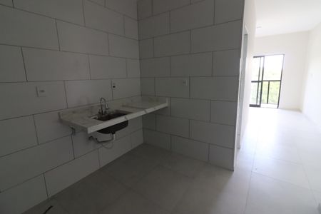Sala/Cozinha de kitnet/studio para alugar com 1 quarto, 25m² em Vila Quitauna, Osasco