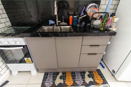 Sala/Cozinha de apartamento para alugar com 2 quartos, 35m² em Vila Nova Curuca, São Paulo