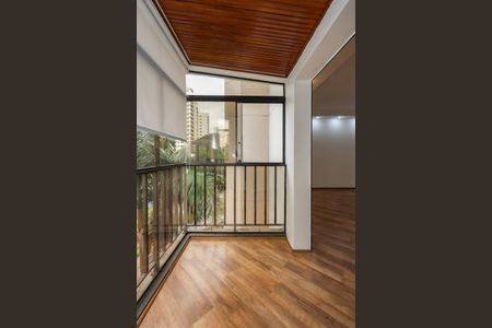 Varanda da Sala de apartamento à venda com 3 quartos, 108m² em Vila Andrade, São Paulo